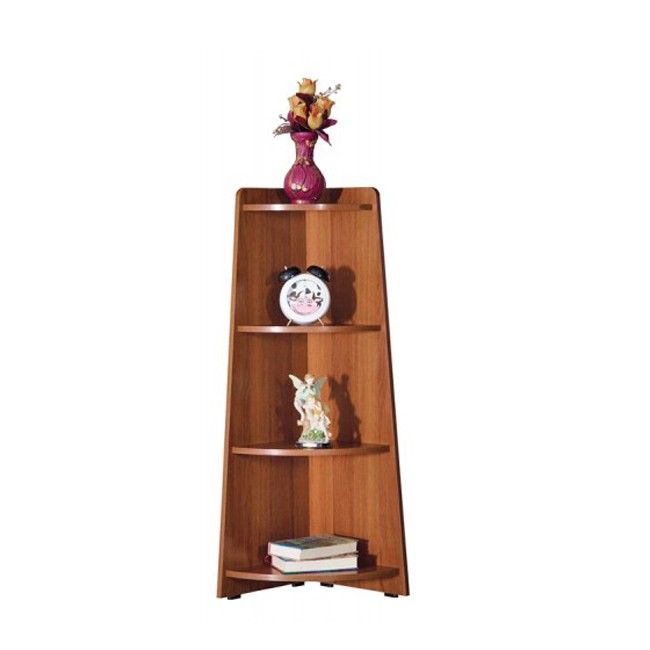 Modern Wooden Showcase Corner Stand