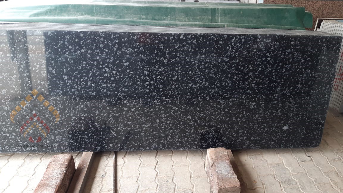 Coin Black Granite Tiles