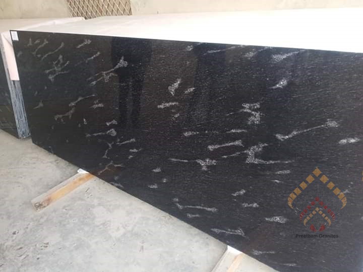 Fish Black Granite Tiles