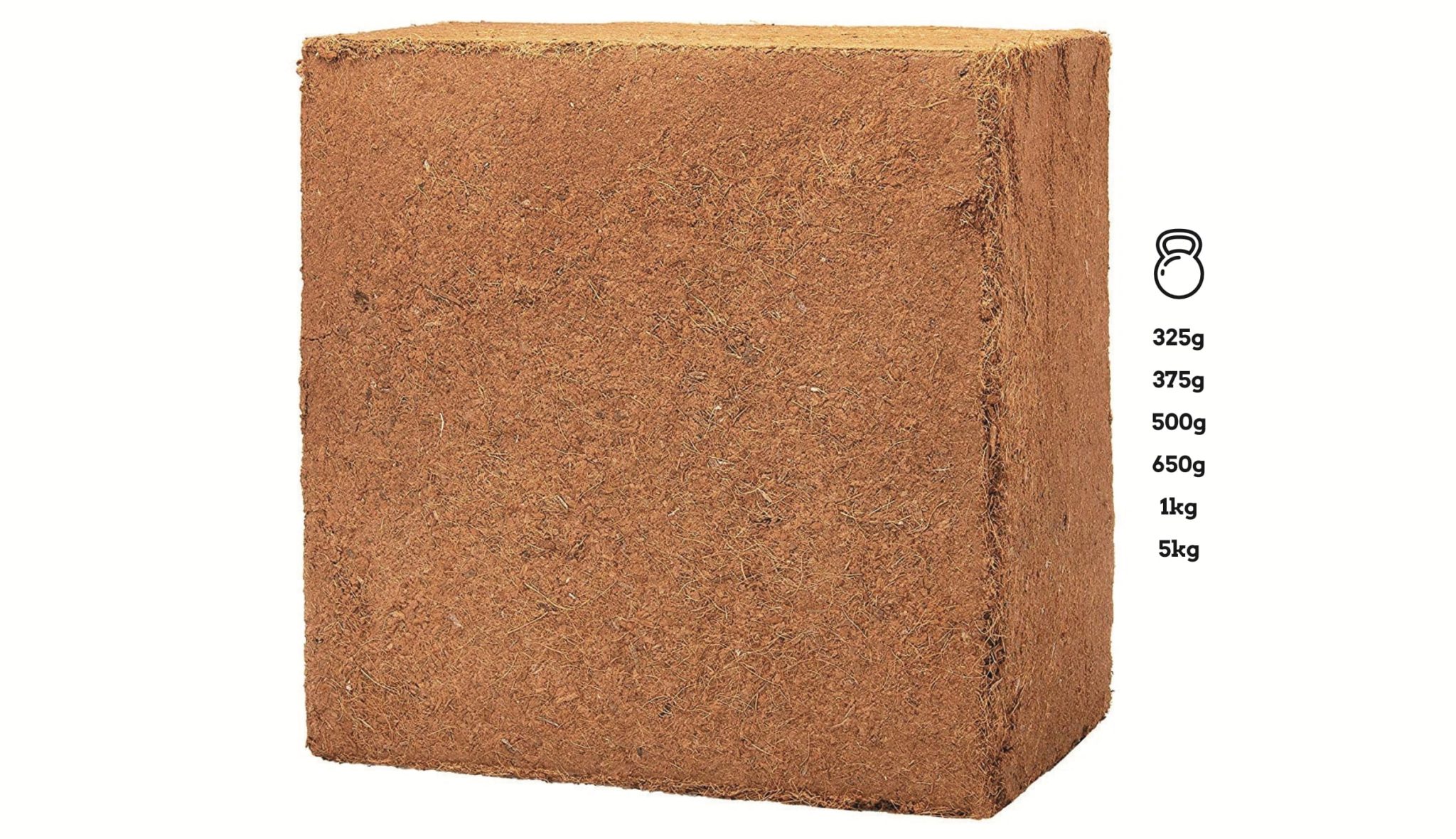 Compressed bulk coir