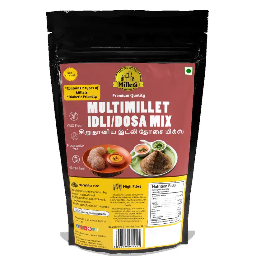 Instant millet Idli Dosa Mixes