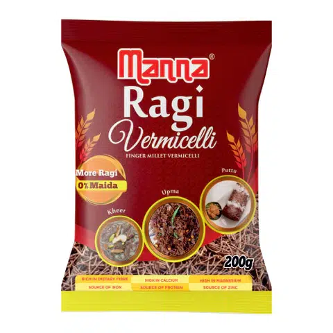 Ragi Vermicelli - More ragi 0% Maida - High in iron &amp; calcium