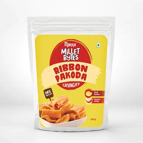 Millet Bytes- Ribbon Pakoda | Snacks | 150grams