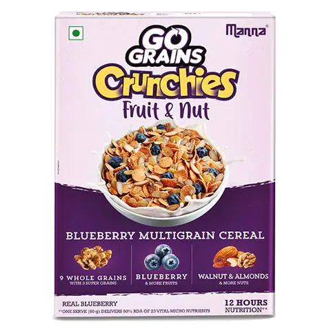 Blueberry Multigrain Cereal for kids- Real Blueberry &amp; Nuts - 300g