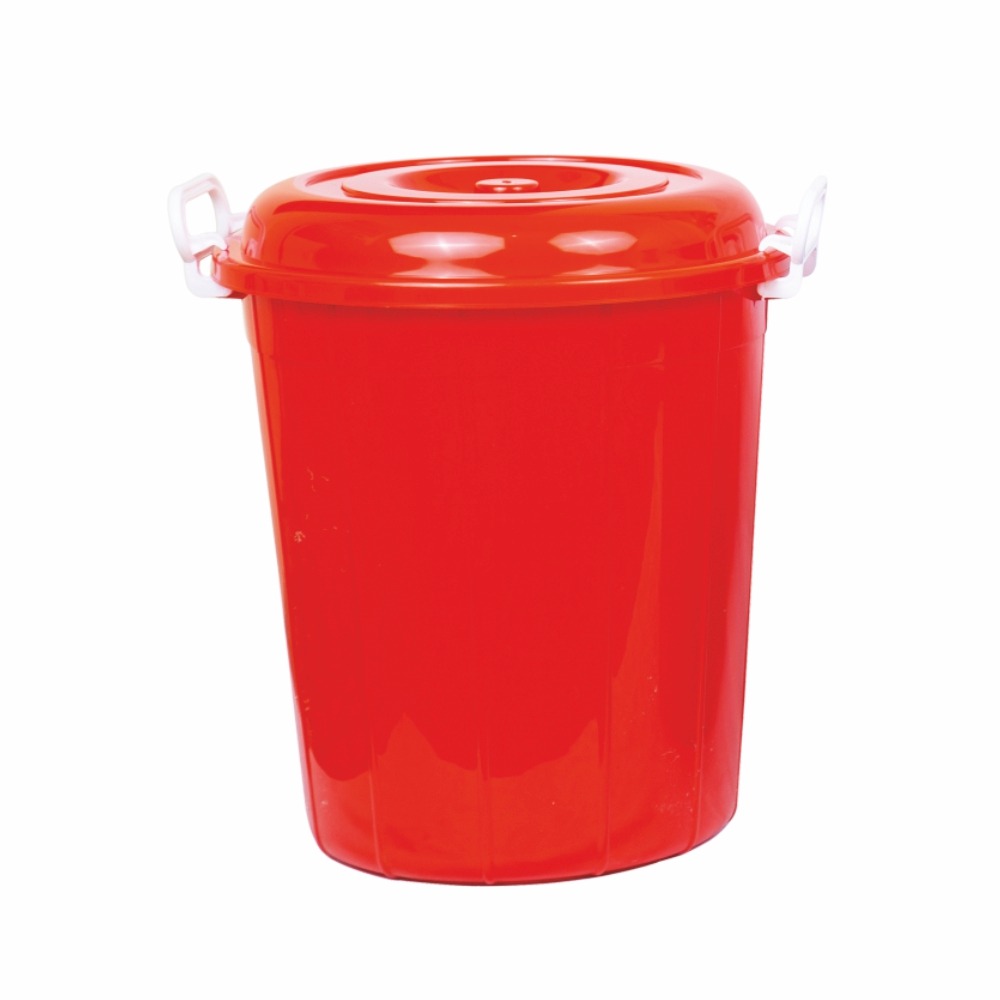 Reusable 50 Litre Plastic Drum with Airtight Closure