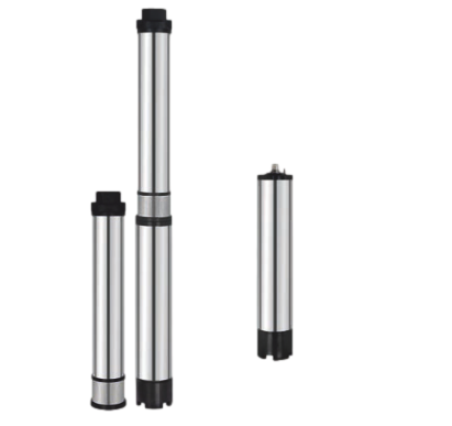 Solar Ac Submersible Pump 4 Inch 1 Hp Pmsm Motor For Agricultural and Residential water supplying Purpose