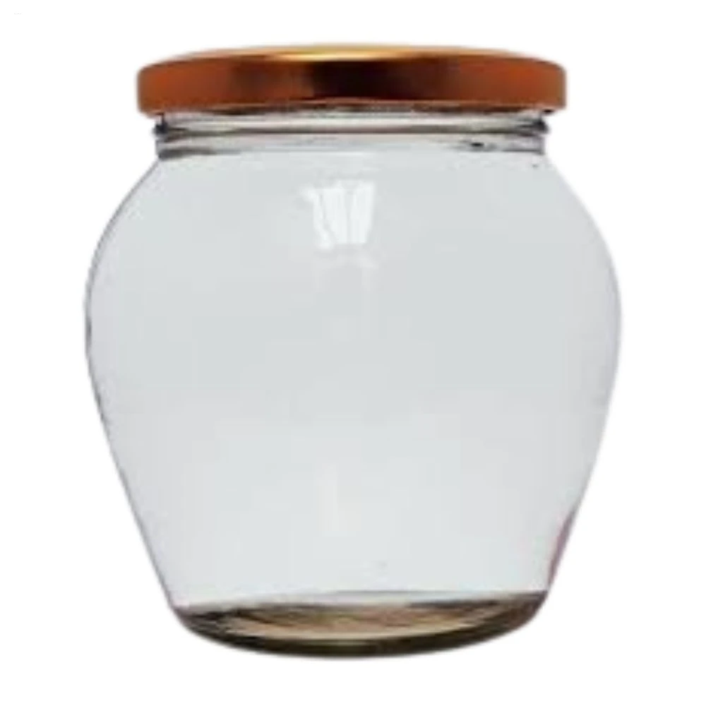 Matki Glass Jar  High Quality Glass Container for Food Cosmetics and Storage