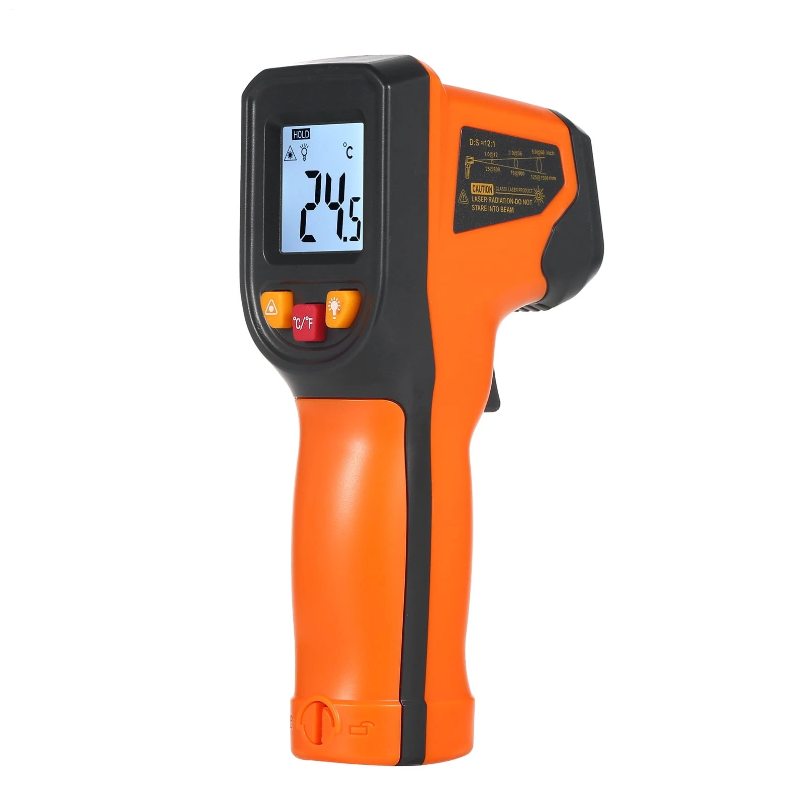 Industrial Infrared Thermometer  High Temperature Laser Sensor for Boilers and Dryers