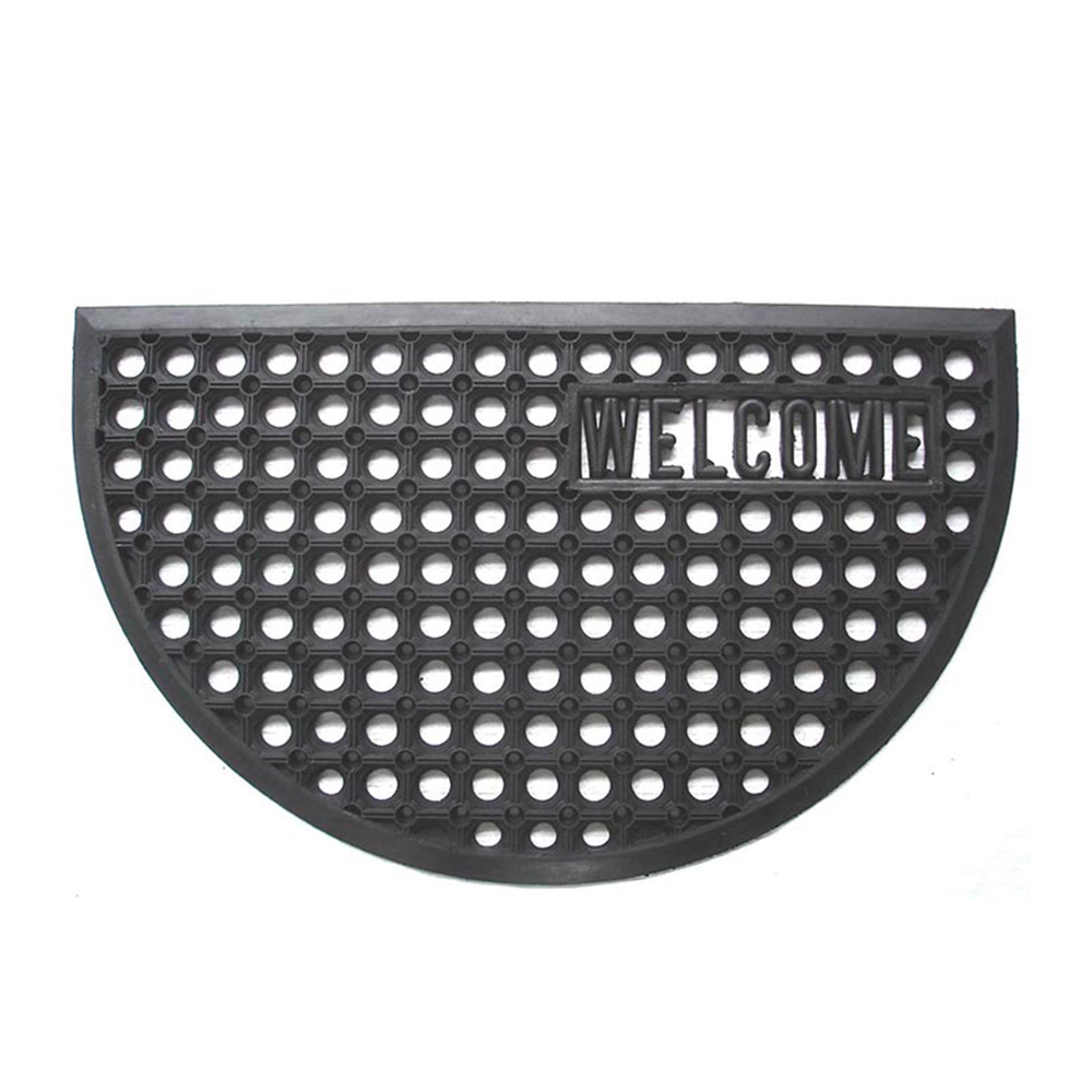 Weather proof Rubber Hallow 50*80 cm Doormat