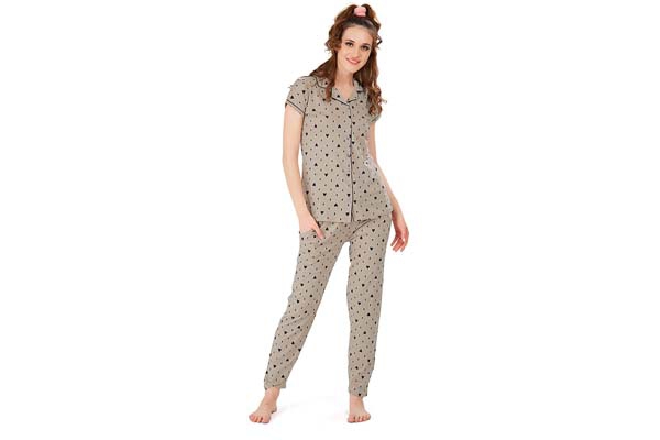 long sleeve and pants pajamas sleepwear set