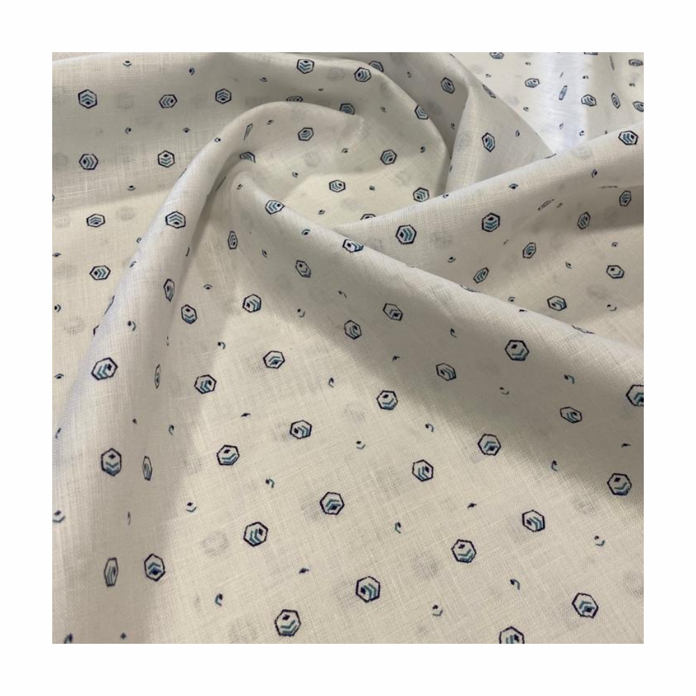 2024 Top Quality 100 % white polyester Fabric stretch polyester look fabric cheap fabric for clothing