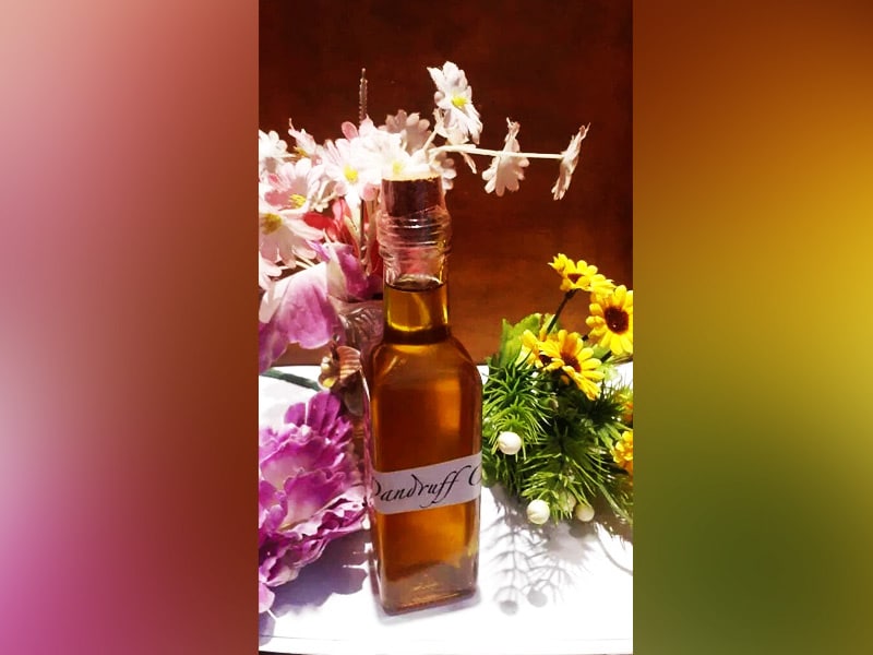 Herbal Dandruff Oil for Long-Lasting Relief