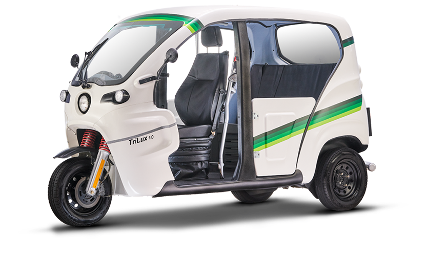 HIGH POWER ADVANCED TRILUX ELECTRIC PASSENGER AUTO 3 SEATER