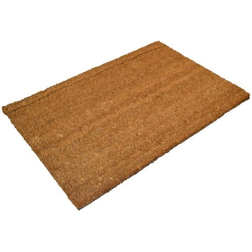 Door coir mats -Plain  (60x  90 cm) with pvc backed of 2 to 3 mm thickness