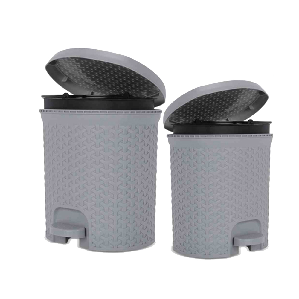 High quality Kitchen Pedal Bin Home Decor Trash Bin Stainless Small Stitch Pedal Dust Bin