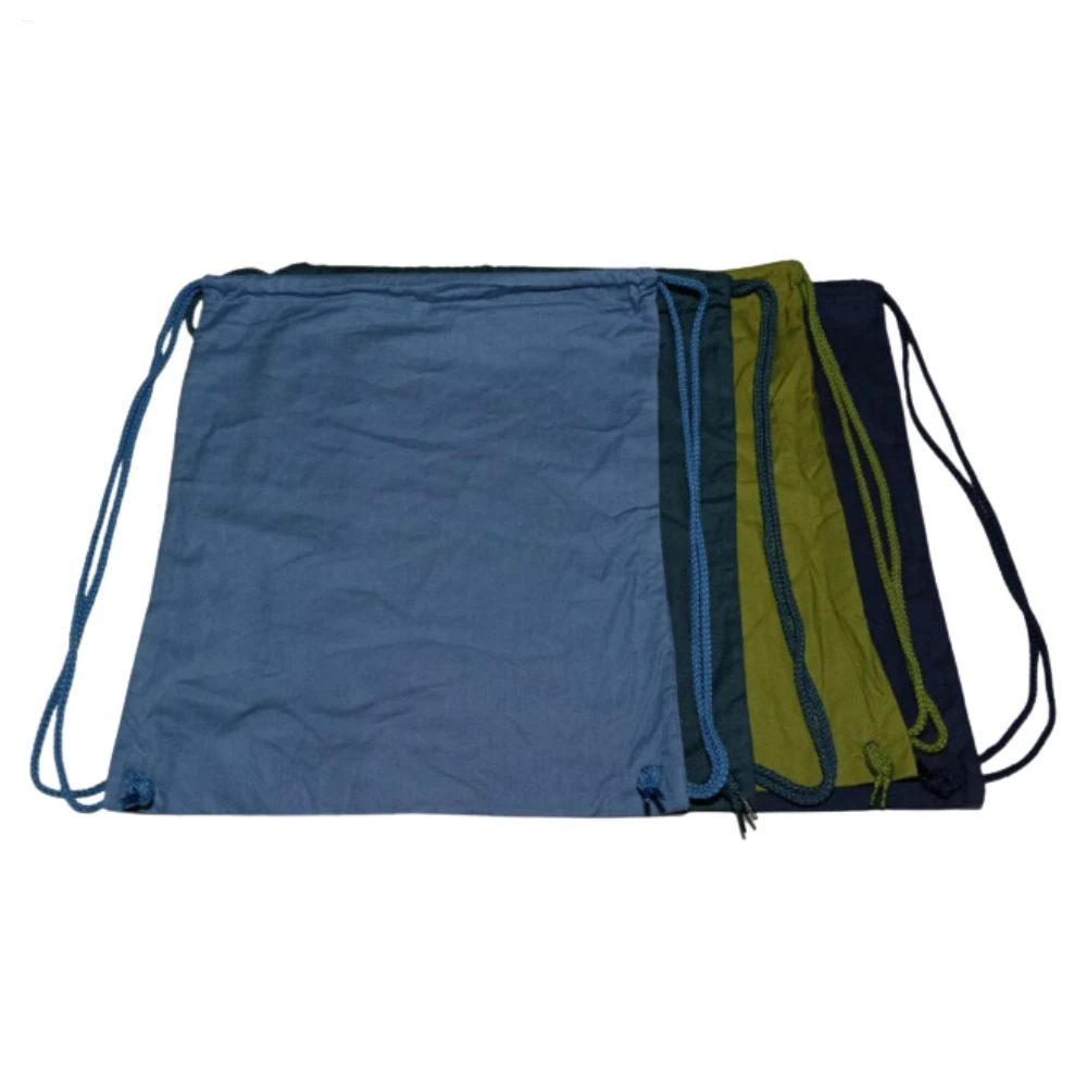 Eco Friendly Cotton Drawstring Gym Bag Reusable and Washable