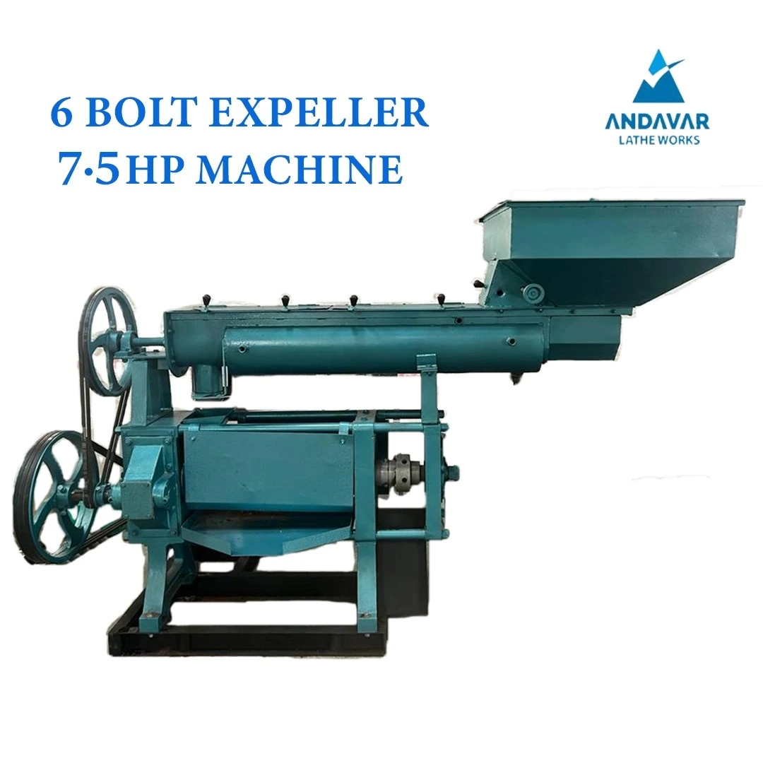 6 Bolt Expeller 10/12.5HP Machine