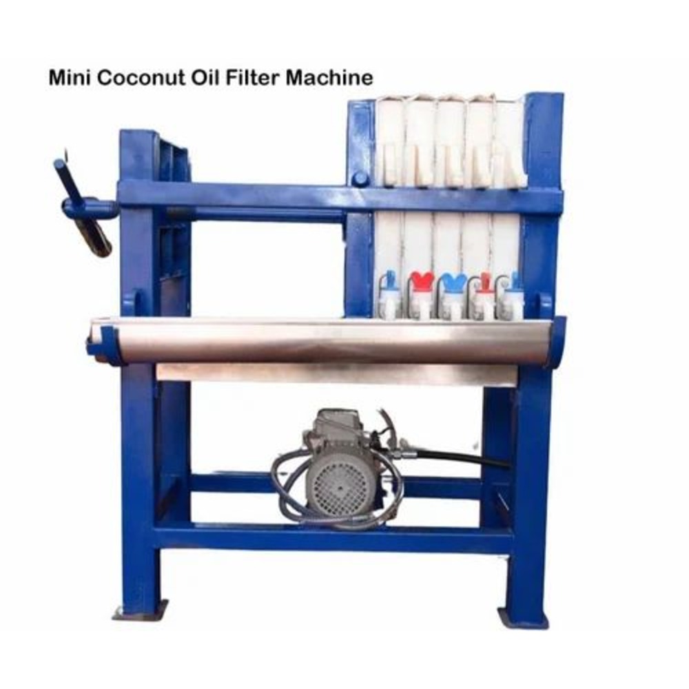 Mini Coconut Oil Filter Machine