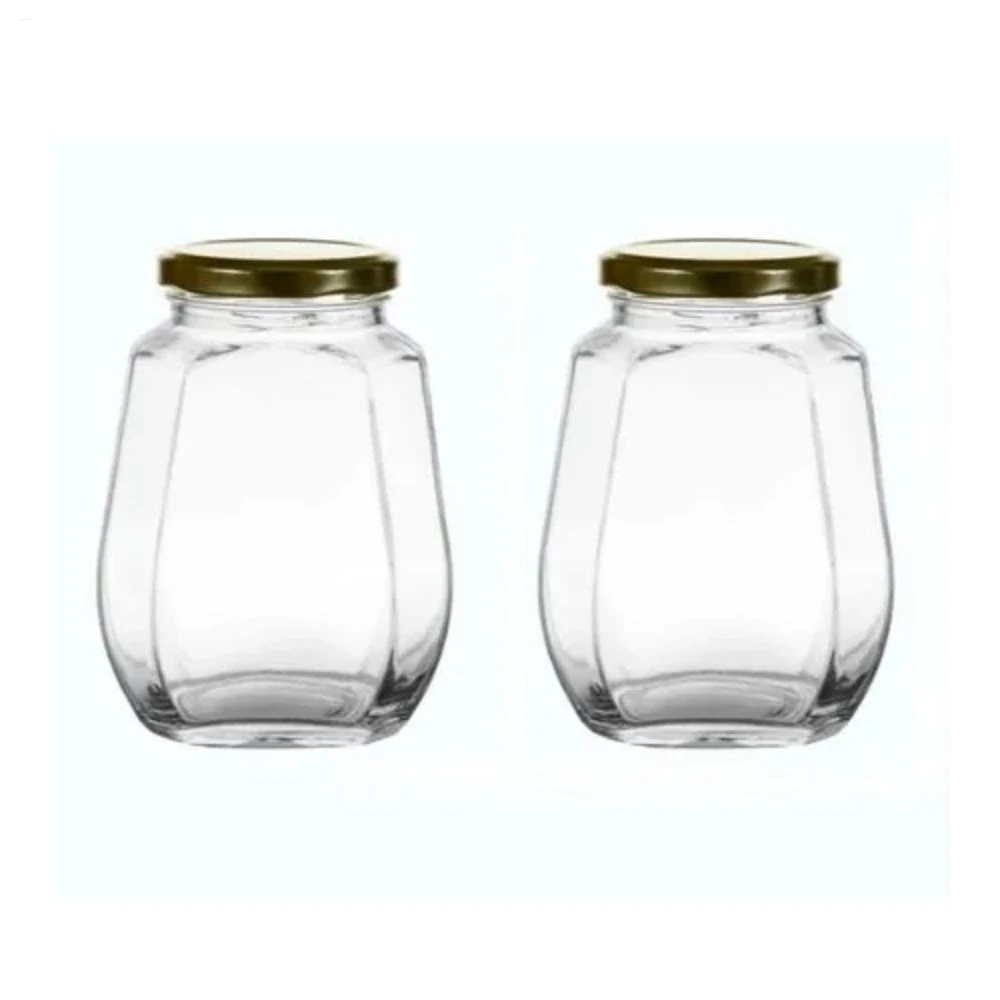 Octra Glass Jar Elegant  and Functional Storage Jar