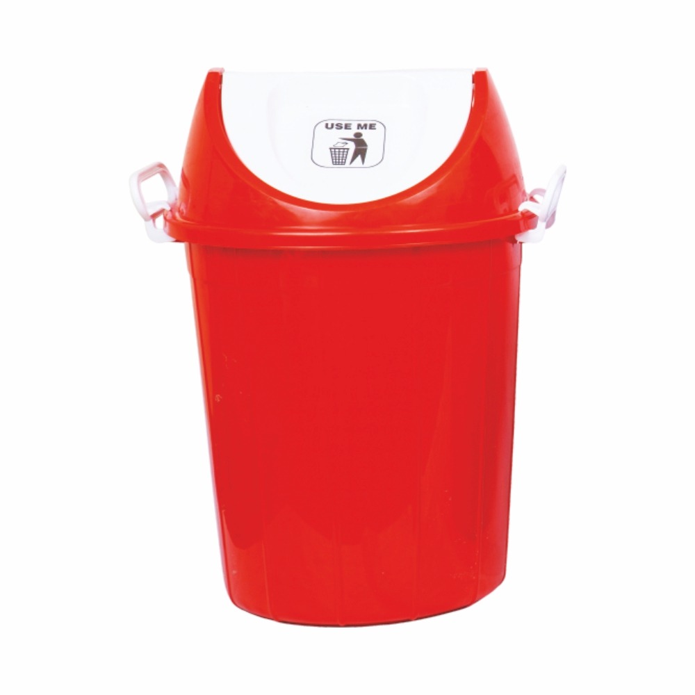 Compact and Sturdy Plastic Pedal Bin for Home Spaces