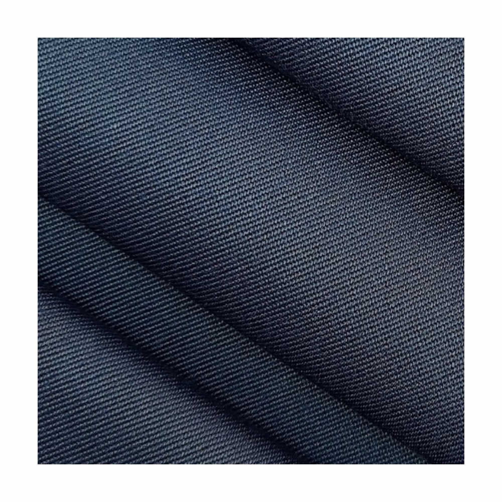 Top Quality combed Royal blue & Black color knitting fabric 180cm width GSM 220