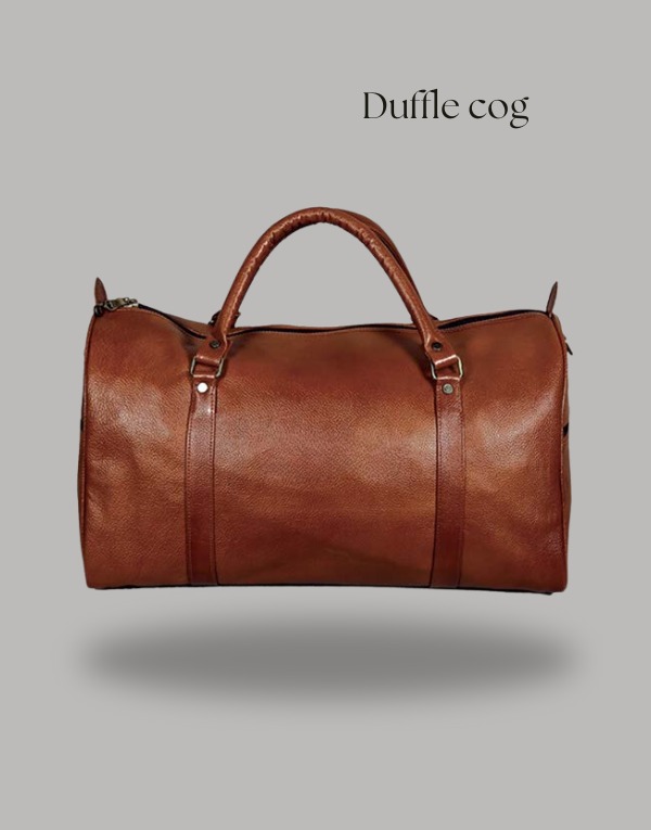 Modern Leather Duffel bags for summer and winter travel