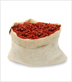 100% organic dry red chilis free of chemicals at best quality from leading manufactures of India