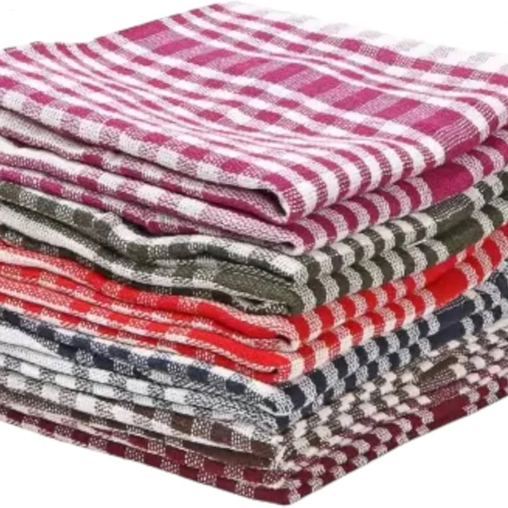 EcoFriendly Cotton Kitchen Towels  Premium Quality Highly Absorbent Durable  Bulk Wholesale for Commercial Use