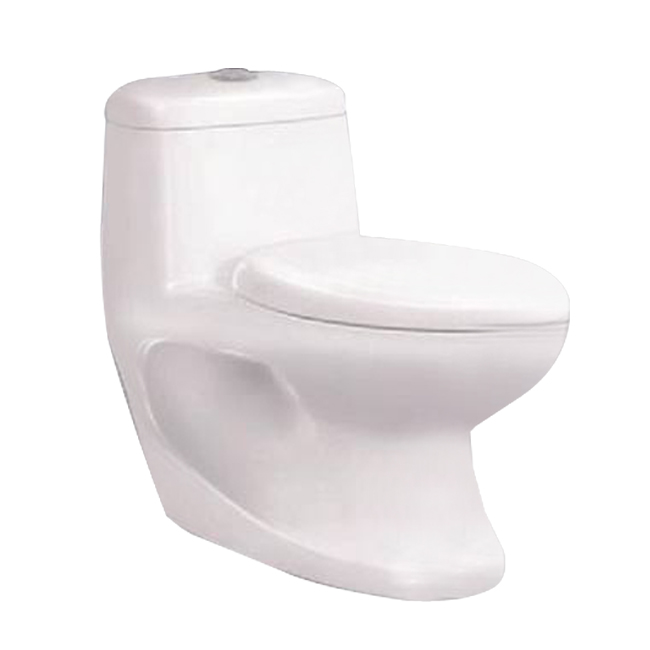 Premium Quality One-Piece Toilet  a type of toilet fixture where the tank and bowl are seamlessly integrated into a single unit