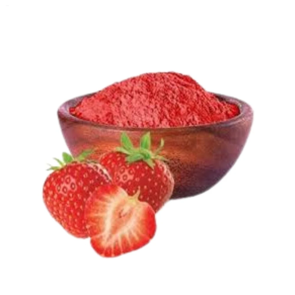 Fine Quality Spray Dried Strawberry Powder Retaining Freshness for Bakery, Ready Meals, and Spice Blends.