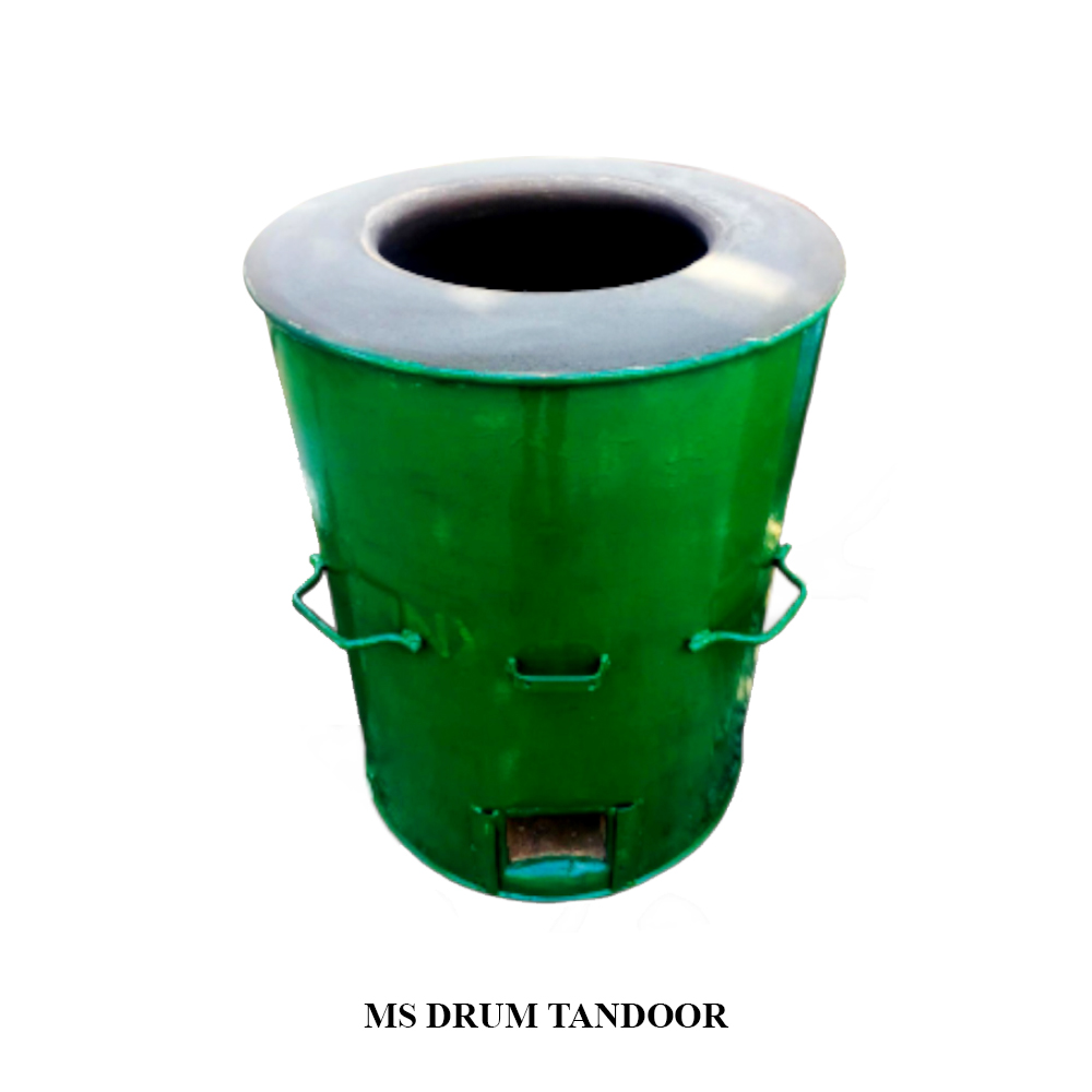 Mild Steel Round Tandoor Clay Outdoor Oven Cookware Equipments from india