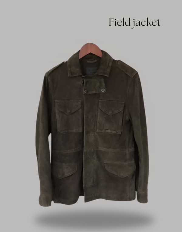 Genuine leather casual wear jacket