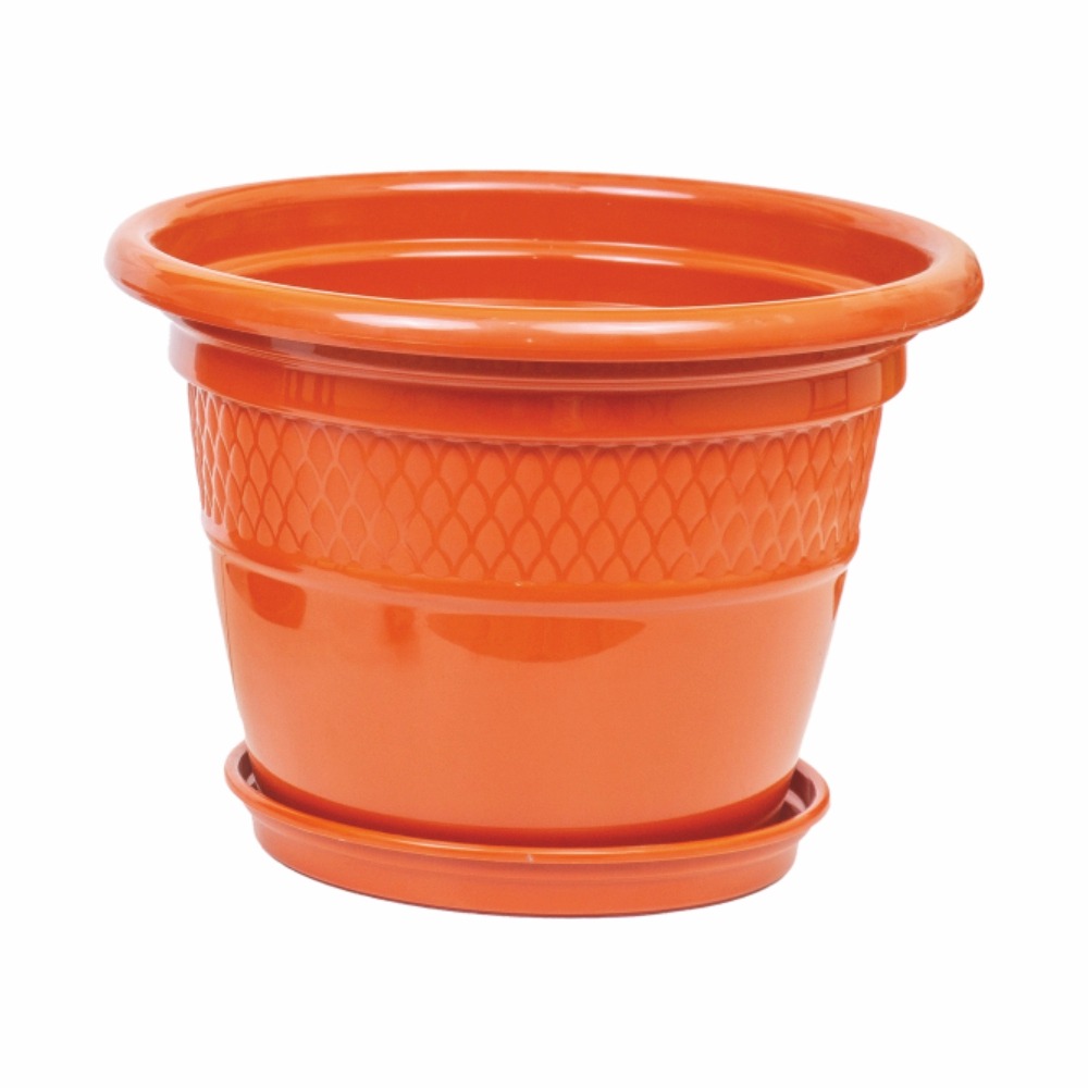 Classic Round Flower Pots Ideal for Indoor Green Plants